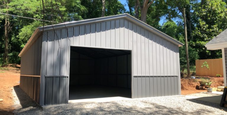 metal garage